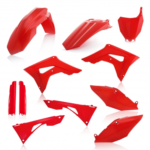 KIT PLÁSTICOS COMPLETO ACERBIS HONDA CR-F 450 2019 - 2020 VERMELHO